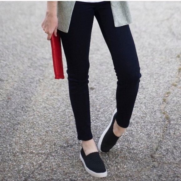 Steve Madden Gracy black suede platform sneakers - Picture 3 of 13